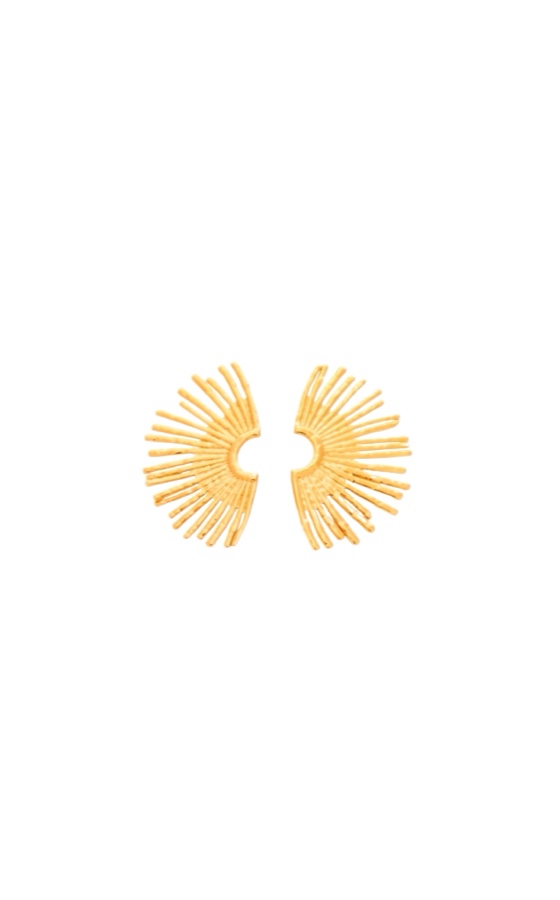 Aretes Sunny GIOLIÀ — sunburst dorado
